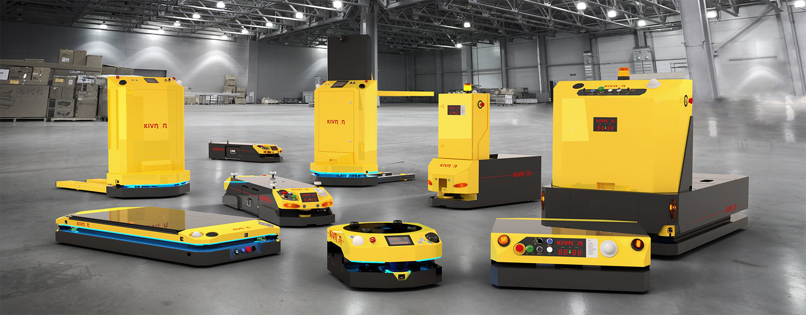 agv robots at toyota manufacturing