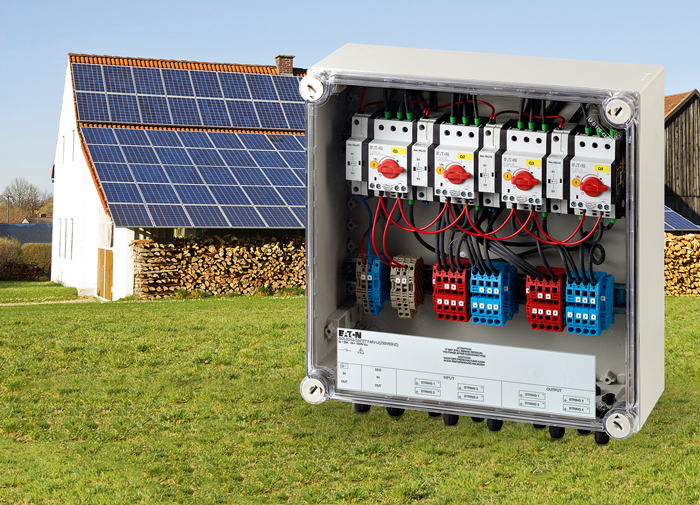 The SOL30X PV fireman’s switches Photo by Eaton Industries GmbH 
