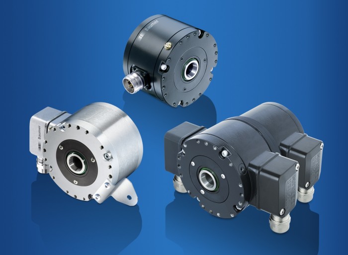 The HOG 86 product family by Baumer offers the perfectly matching HeavyDuty encoder for any application.Photo by Baumer Group International Sales