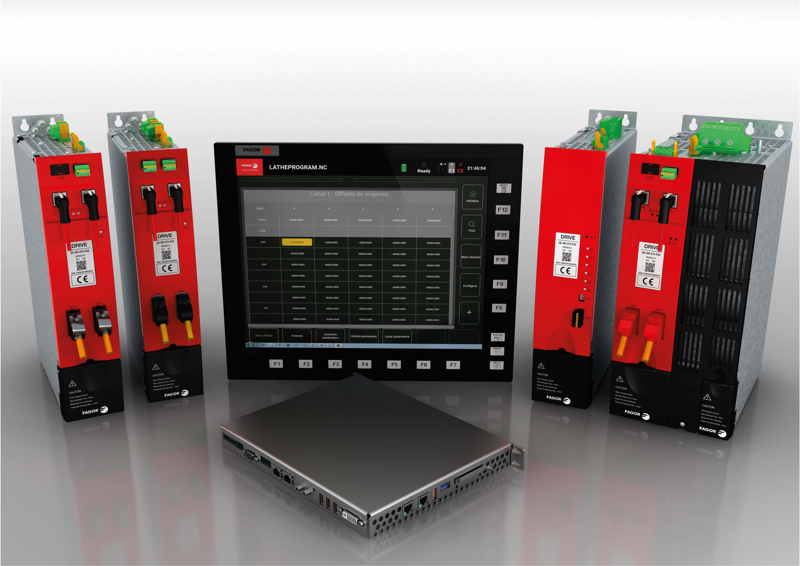 Fagor Automation demonstrated its latest control and measurement
