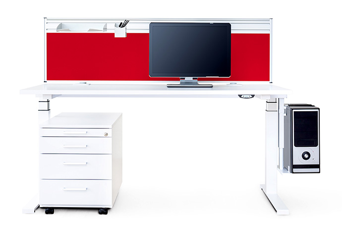 REISS ECO N2 is a work desk range that is fully up to date in all respects.